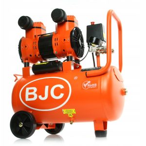 Монофазен безмаслен бутален компресор за въздух BJC 1.5 kW, 220 л/мин, 8 бара, 24 л