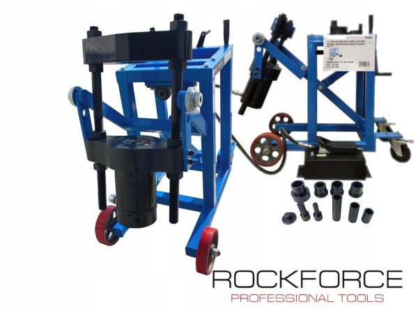 Мобилна пневмо-хидравлична преса 75 тона ROCKFORCE