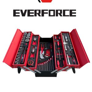 Комплект инструменти в метален куфар 86 части  EVERFORCE