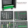 Професионален шкаф с инструменти 172 части RockForce