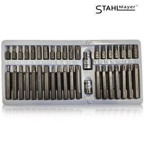 Комплект битове-накрайници Hex, XZN и Torx, 1/2″ 3/8″ 40 броя  STAHLMAYER