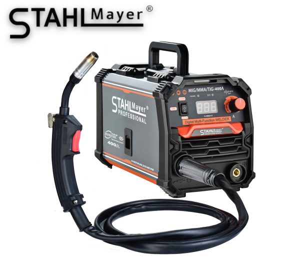 Телоподаващ апарат MIG, MAG, MMA за заваряване без газ 400А STAHLMAYER-Pro