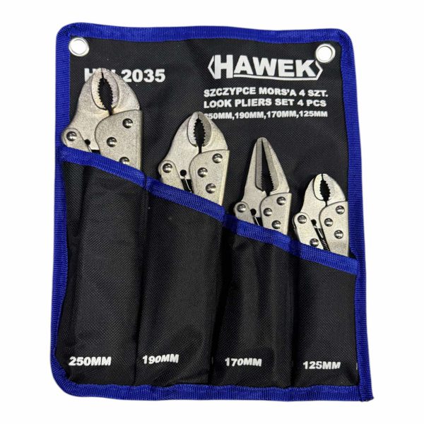 Комплект клещи чираци 4 части HAWEK