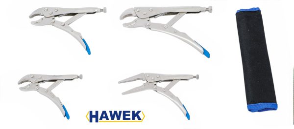 Комплект клещи чираци 4 части HAWEK