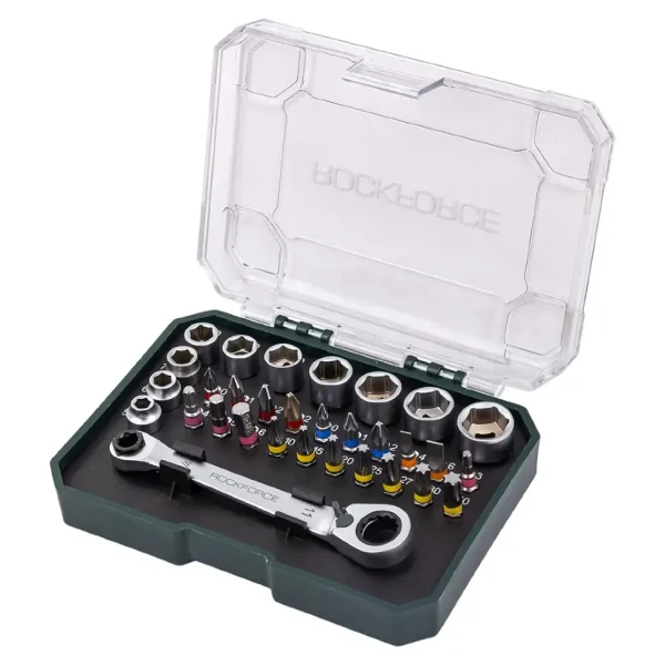 Мини гедоре 31 части 1/4“ RockForce