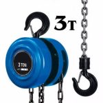 Ръчна лебедка 3t с верига с лостов механизъм 3m въже