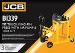 Мобилна пневмо-хидравлична преса 75 тона JCB