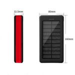Power Bank за телефони UKC 60000 mAh със соларен панел 4 USB с 3 адаптера - Image 4