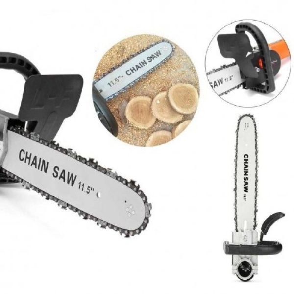 Приставка Резачка за Ъглошлайф 39см Шина STAHLMAYER Верижен Трион към Ъглошлайф