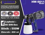 Пистолет електрически за боядисване HAWEK - Image 5