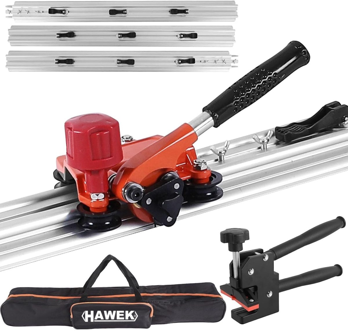 Комплект линеал за рязане на плочки до 340см HAWEK - Image 1