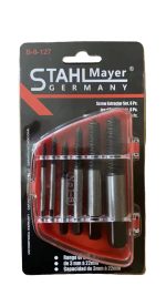 КОМПЛЕКТ ЕКСТРАКТОРИ ЗА БОЛТОВЕ М3- М22 6 ЧАСТИ STAHLMAYER - Image 2