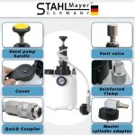 Пневматична система за смяна на спирачна течност 3+1л STAHLMAYER - Image 2
