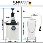Пневматична система за смяна на спирачна течност 3+1л STAHLMAYER - Image 3