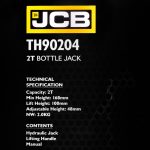 Хидравличен крик тип бутилка 2т JCB - Image 4