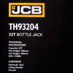 Хидравличен крик тип бутилка 32т JCB - Image 6