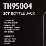 Хидравличен крик тип бутилка 50т JCB - Image 6
