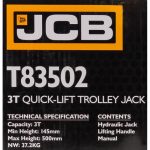 Крик крокодил 3т с педал (145-500mm) JCB - Image 6
