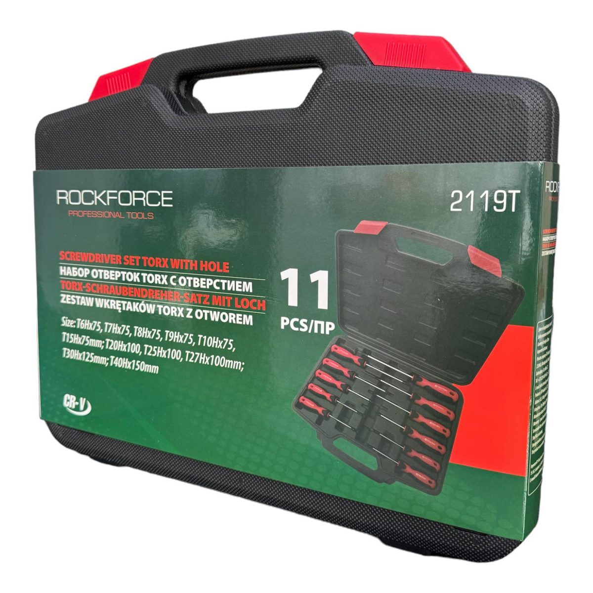 Отвертки ТОРКС комплект 11 части ROCKFORCE - Image 2