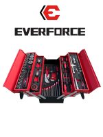 Комплект инструменти в метален куфар 86 части EVERFORCE