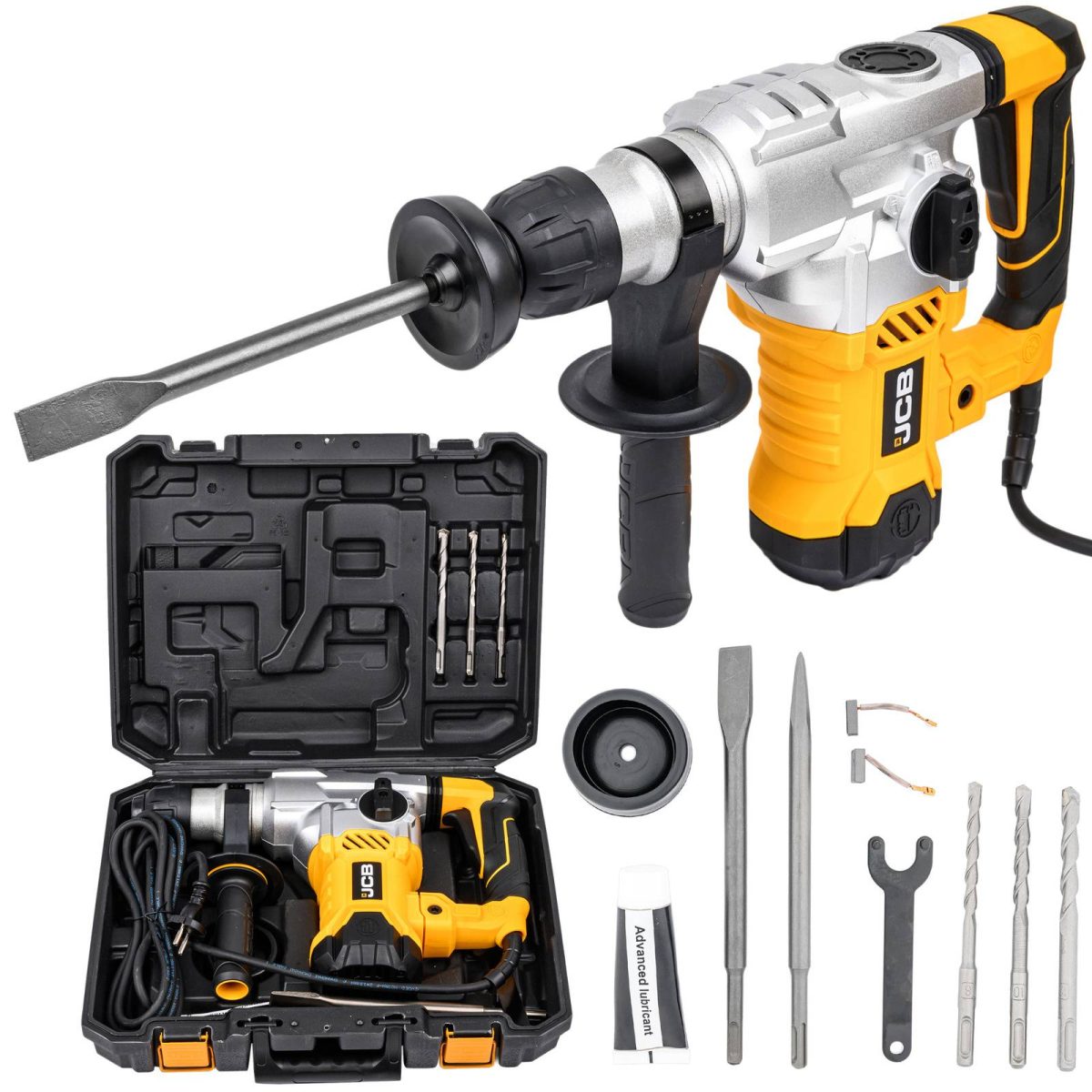 Електрически перфоратор 6 J 1500 W SDS-plus JCB - Image 3