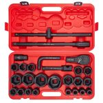 Ударно гедоре комплект 26 части шестостенно (3/4"-1", 17-65 mm) EVERFORCE - Image 3