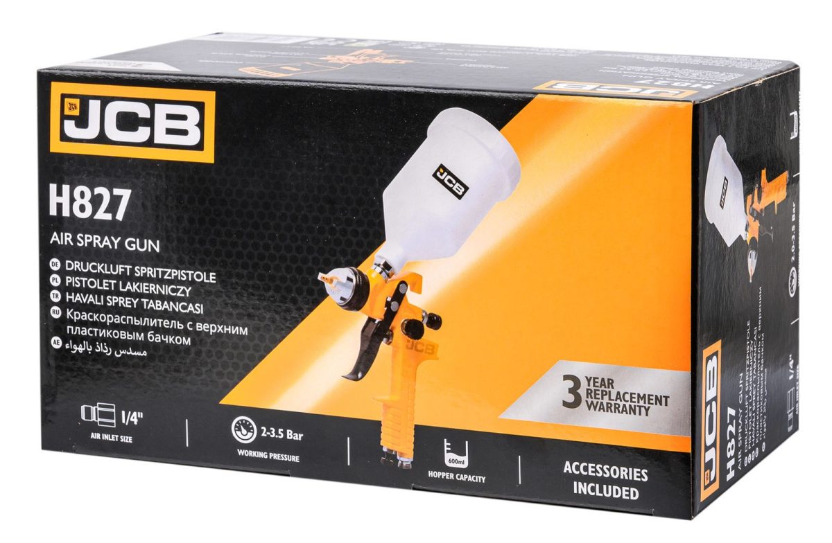 Пистолет за боядисване с горно казанче 1.4mm JCB - Image 9