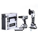Акумулаторни Безчеткови Винтоверт и Ъглошлайф STAHLMAYER PRO 36V 8,0Ah + Подарък Зимна шапка с LED ROCKFORCE - Image 2