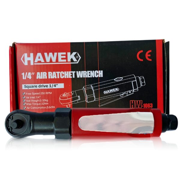 Професионална пневматична тресчотка 1/4" 32 Nm HAWEK