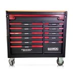 Професионален шкаф с 12 чекмеджета и инструменти HAWEK - Image 3