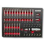 Професионален шкаф с 12 чекмеджета и инструменти HAWEK - Image 13