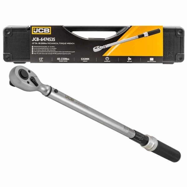 Динамометричен ключ 1/2" 40-220 Nm JCB