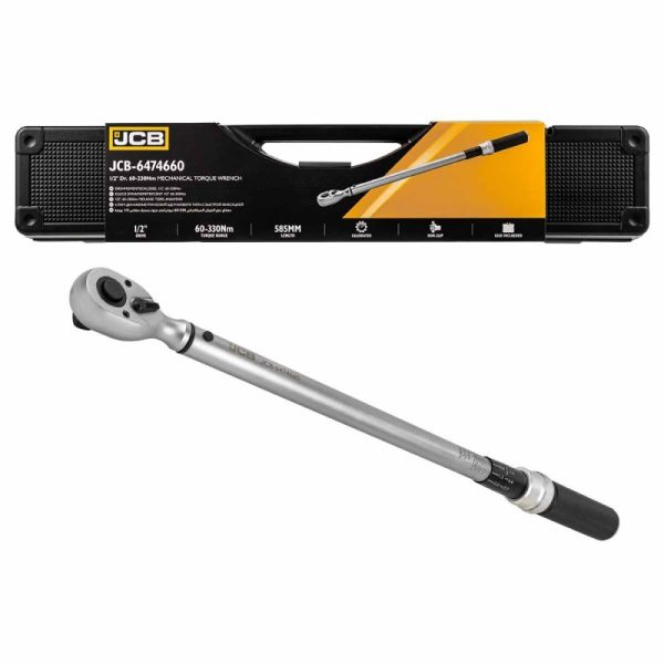 Динамометричен ключ 1/2" 60-330 Nm JCB