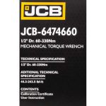 Динамометричен ключ 1/2" 60-330 Nm JCB - Image 5