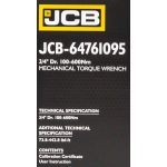 Динамометричен ключ 3/4" 100-600 Nm JCB - Image 6