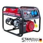 Немски четиритактов монофазен генератор за ток STAHLMAYER 3,8kW - Агрегат - Image 2