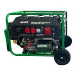 Бензинов монофазен генератор 420cc 25 л 6,5 kW HAWEK Pro - Image 2