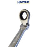 Удължени подвижни ключове звезди с тресчотка 8-19мм HAWEK - Image 4