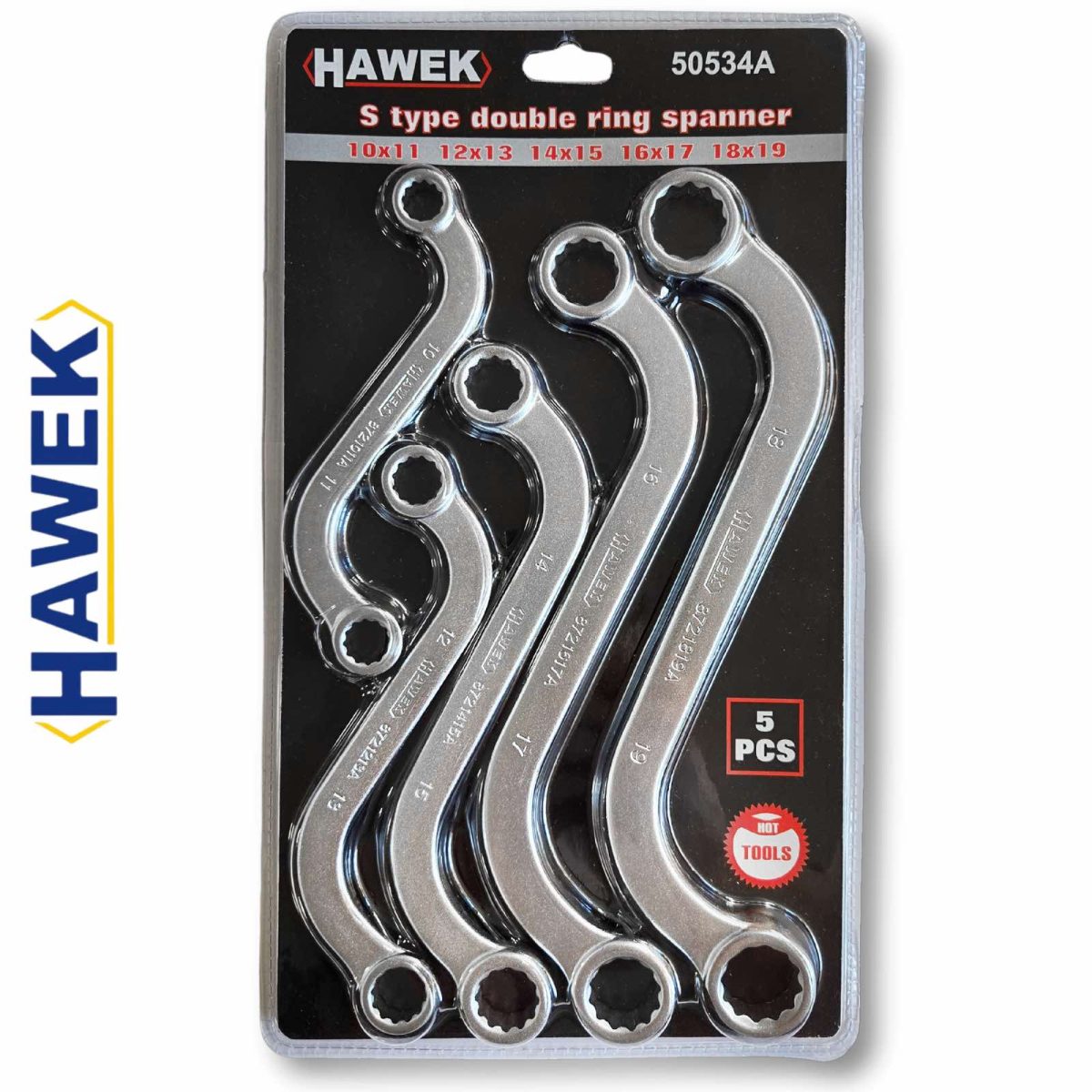 Ключове звезди S-образни 5 части HAWEK - Image 1