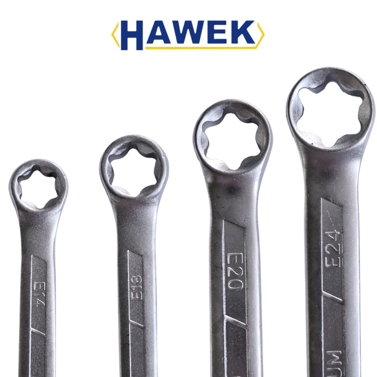 Ключове E-TORX блистер комплект 4 броя HAWEK - Image 2