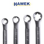 Ключове E-TORX блистер комплект 4 броя HAWEK - Image 3