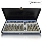Комплект битове-накрайници Hex, XZN и Torx, 1/2" 3/8" 40 броя STAHLMAYER