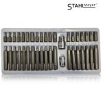 Комплект битове-накрайници Hex, XZN и Torx, 1/2" 3/8" 40 броя STAHLMAYER - Image 2