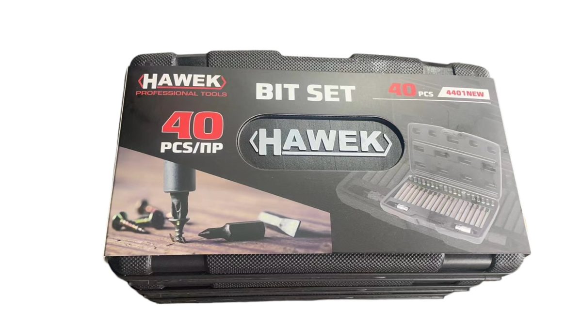 Комплект битове-накрайници 4401new , Hex, XZN и Torx, 1/2", 3/8", 40 броя HAWEK - Image 4