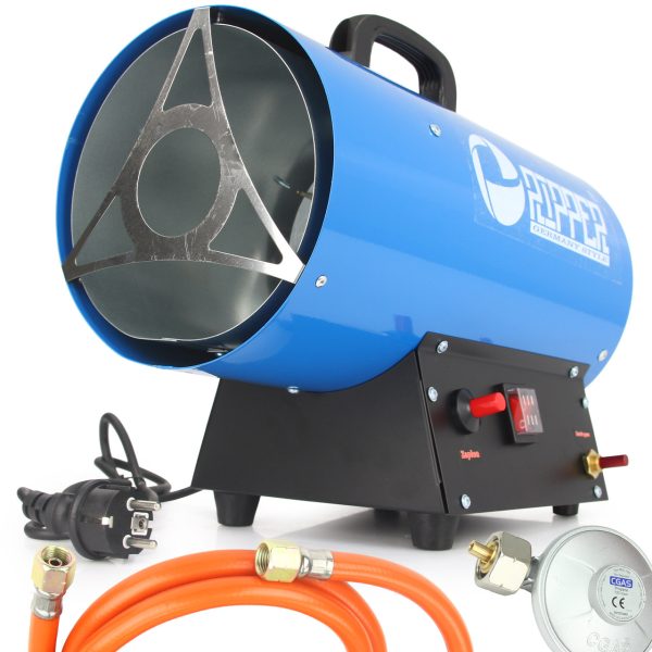 Индустриален газов калорифер с регулатор 20 kW, 500 m³/h, LPG Ripper