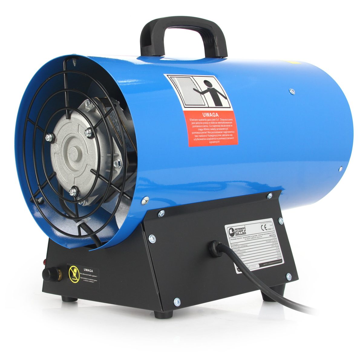 Индустриален газов калорифер с регулатор 20 kW, 500 m³/h, LPG Ripper - Image 4