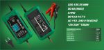 Зарядно устройство за акумулатор 6А , 12V , 2AH-100AH , ROCKFORCE - Image 3