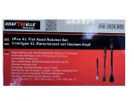 Комплект усилени тресчотки удължени XL 1/4" , 3/8" , 1/2" , KRAFTWELLE - Image 5