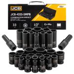 Комплект ударни вложки 33части 1/2" JCB