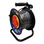 Удължител на макара с кабел 25 м HAWEK - Image 3
